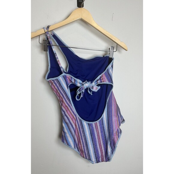 Becca by Rebecca Virtue South Coast Arabella Asymmetrical One-Piece Sz Small NEW - Picture 9 of 9